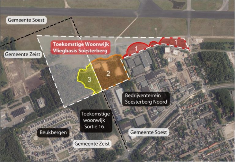 Ontwerpwijzigingsplan Woonwijk Vliegbasis Soesterberg ter inzage tot en met 22 februari