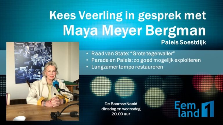Kees Veerling in gesprek met Maya Meyer Bergman.