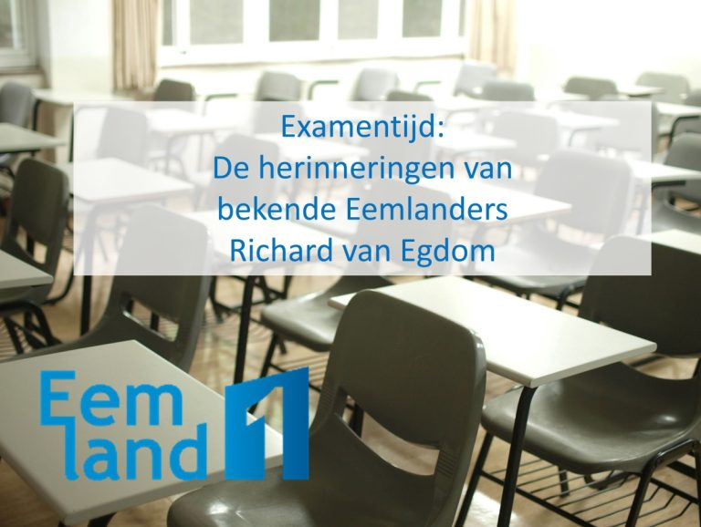 Examentijd met Richard van Egdom